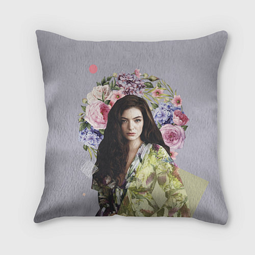 Подушка квадратная Lorde Floral / 3D-принт – фото 1