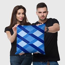 Подушка квадратная Линий геометрия, цвет: 3D-принт — фото 2