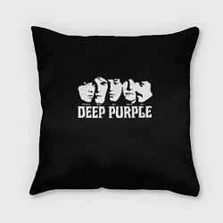 Подушка квадратная Deep Purple, цвет: 3D-принт