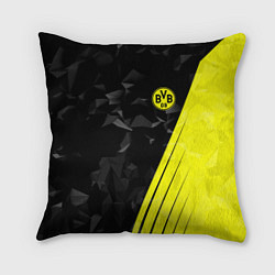 Подушка квадратная FC Borussia Dortmund: Abstract