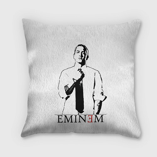 Подушка квадратная Mr Eminem / 3D-принт – фото 1