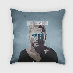 Подушка квадратная Wolfenstein: William Blaskovitz, цвет: 3D-принт