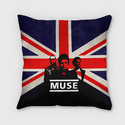 Подушка квадратная Muse UK / 3D-принт – фото 1