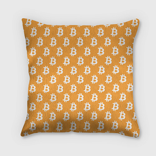 Подушка квадратная BTC Pattern / 3D-принт – фото 1