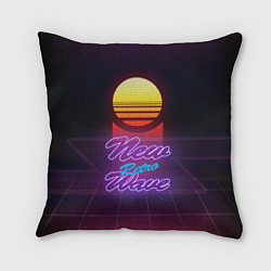 Подушка квадратная New Retro Wave, цвет: 3D-принт