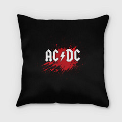 Подушка квадратная AC/DC: Red Spot, цвет: 3D-принт