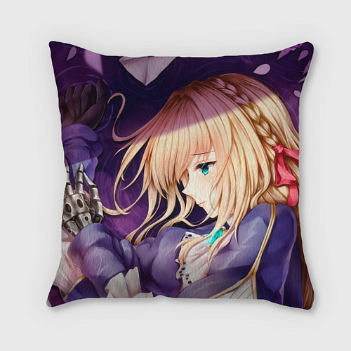 Подушка квадратная Violet Evergarden / 3D-принт – фото 1