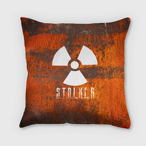 Подушка квадратная S.T.A.L.K.E.R: Steampunk / 3D-принт – фото 1