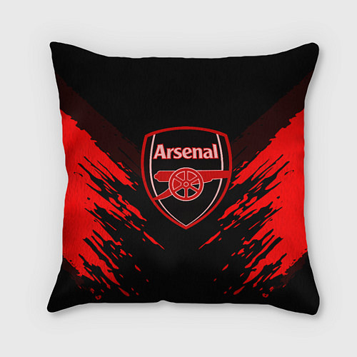 Подушка квадратная Arsenal FC: Sport Fashion / 3D-принт – фото 1