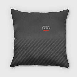 Подушка квадратная Audi: Grey Sport Line, цвет: 3D-принт