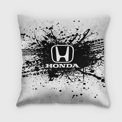 Подушка квадратная Honda: Black Spray