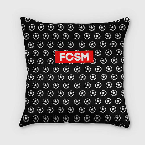 Подушка квадратная FCSM Supreme / 3D-принт – фото 1