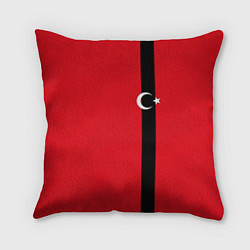 Подушка квадратная Турция, цвет: 3D-принт