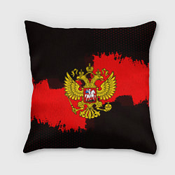 Подушка квадратная Russia: Red Collection, цвет: 3D-принт
