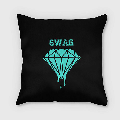Подушка квадратная Swag diamond / 3D-принт – фото 1