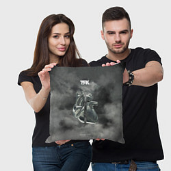 Подушка квадратная TFK Incomplete, цвет: 3D-принт — фото 2