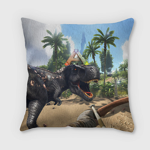 Подушка квадратная ARK: Survival Evolved / 3D-принт – фото 1