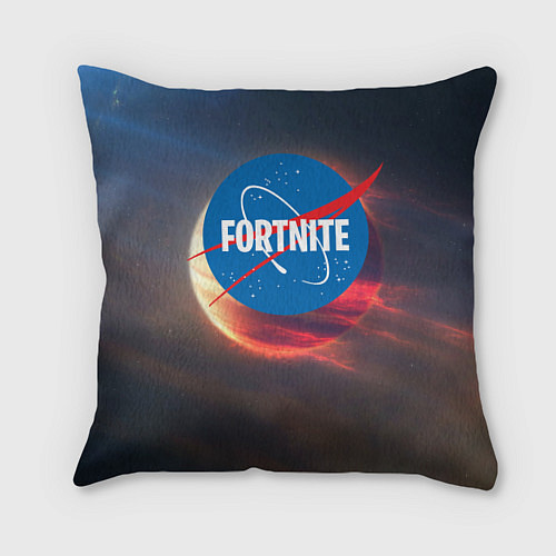 Подушка квадратная Fortnite NASA / 3D-принт – фото 1