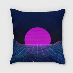 Подушка квадратная Digital Sunrise, цвет: 3D-принт
