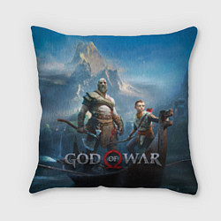 Подушка квадратная God of War, цвет: 3D-принт