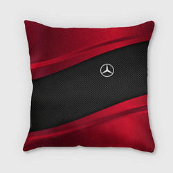 Подушка квадратная Mercedes Benz: Red Sport