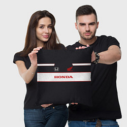 Подушка квадратная Honda Sport, цвет: 3D-принт — фото 2