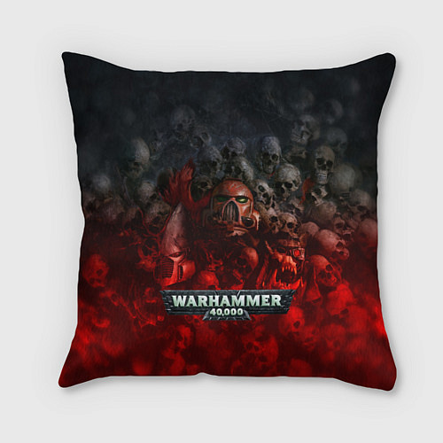 Подушка квадратная Warhammer 40000: Dawn Of War / 3D-принт – фото 1