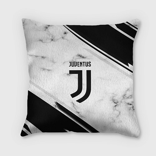 Подушка квадратная Juventus / 3D-принт – фото 1