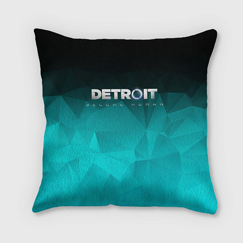 Подушка квадратная Detroit: Become Human / 3D-принт – фото 1