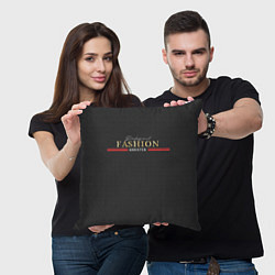 Подушка квадратная Fashion Addicted, цвет: 3D-принт — фото 2