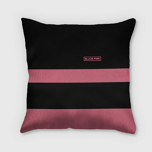 Подушка квадратная Black Pink: Jisoo 95 / 3D-принт – фото 1