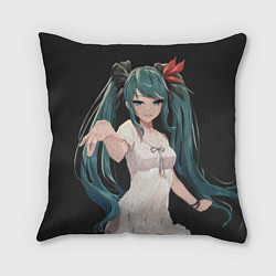 Подушка квадратная Hatsune Miku