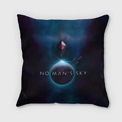 Подушка квадратная No Man’s Sky: Dark Space, цвет: 3D-принт