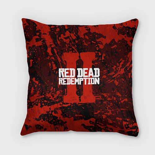 Подушка квадратная Red Dead Redemption: Part II / 3D-принт – фото 1