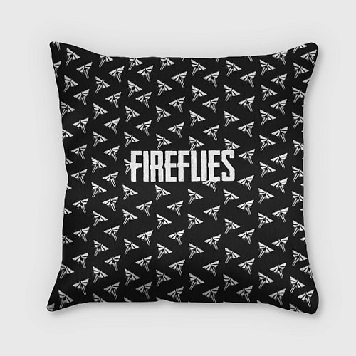 Подушка квадратная Fireflies / 3D-принт – фото 1