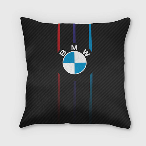 Подушка квадратная BMW: Three Lines / 3D-принт – фото 1