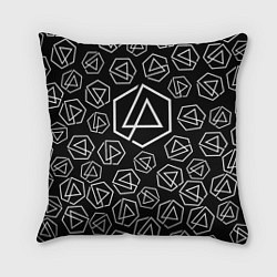 Подушка квадратная Linkin Park: Pattern