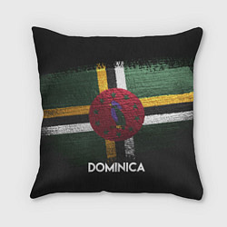 Подушка квадратная Dominica Style, цвет: 3D-принт
