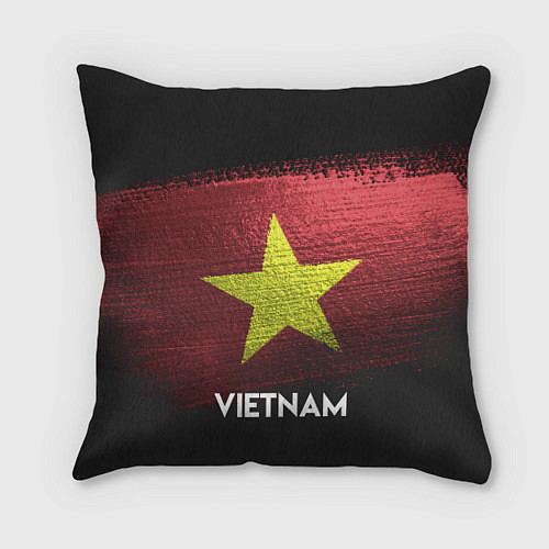 Подушка квадратная Vietnam Style / 3D-принт – фото 1