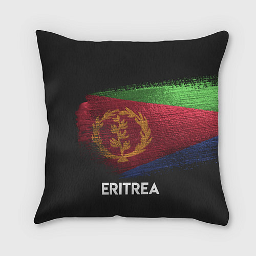 Подушка квадратная Eritrea Style / 3D-принт – фото 1