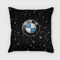 Подушка квадратная BMW под Дождём, цвет: 3D-принт