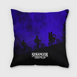 Подушка квадратная Stranger Things: Moon Biker