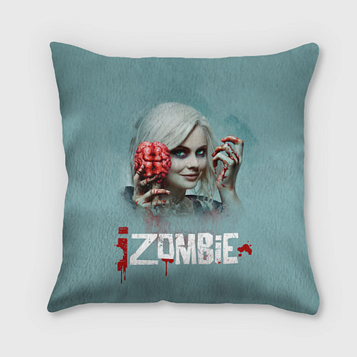 Подушка квадратная I Zombie / 3D-принт – фото 1
