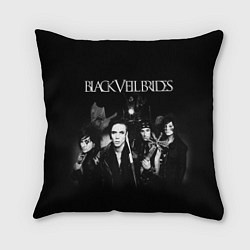 Подушка квадратная Black Veil Brides, цвет: 3D-принт