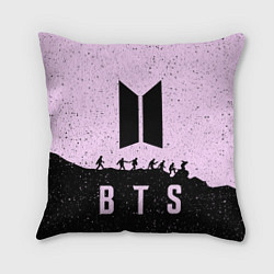 Подушка квадратная BTS Boys, цвет: 3D-принт