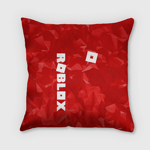 Подушка квадратная ROBLOX: Red Style / 3D-принт – фото 1