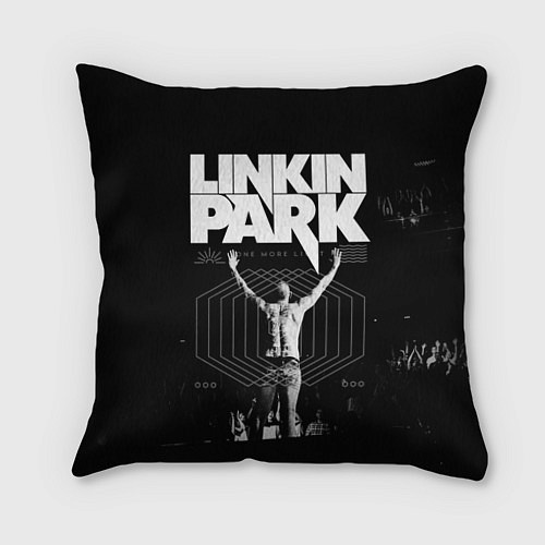 Подушка квадратная Linkin Park / 3D-принт – фото 1