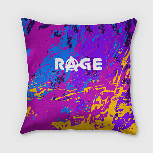Подушка квадратная RAGE 2 / 3D-принт – фото 1