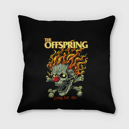 Подушка квадратная The Offspring: Coming for You / 3D-принт – фото 1