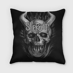 Подушка квадратная Slipknot: Devil Skull, цвет: 3D-принт